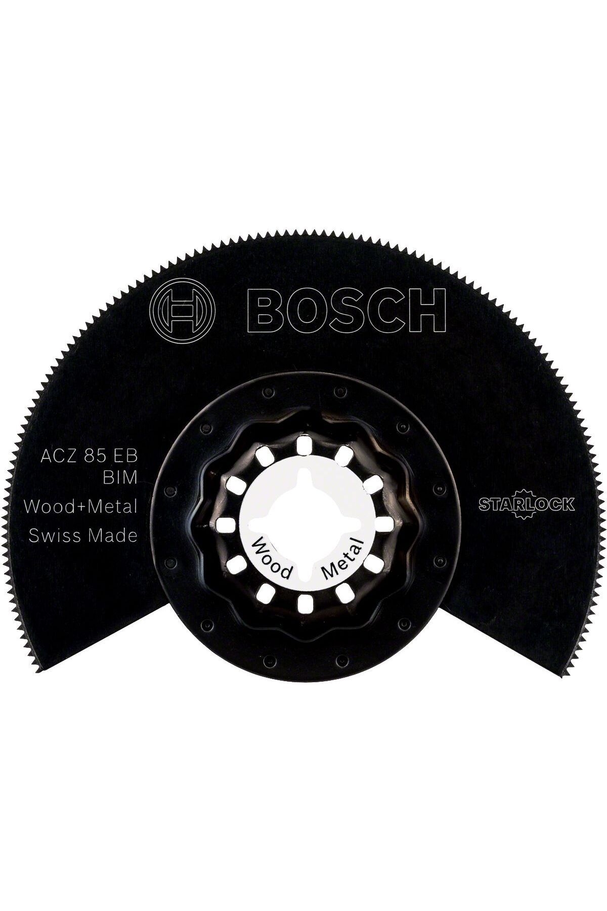 Bosch - Starlock - ACZ 85 EB - BIM Ahşap ve Metal İçin Segman Testere Bıçağı, Bombeli 10'lu
