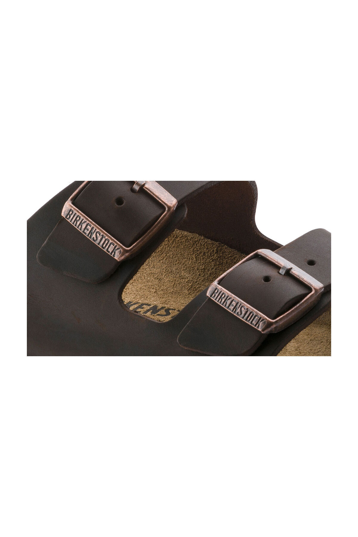 دمپایی بیرکن استاک مردانه منسوجات چرمی قهوه ای اسپرت راسته      کژوال/روزمره | Birkenstock 52531 DE - تصویر 3