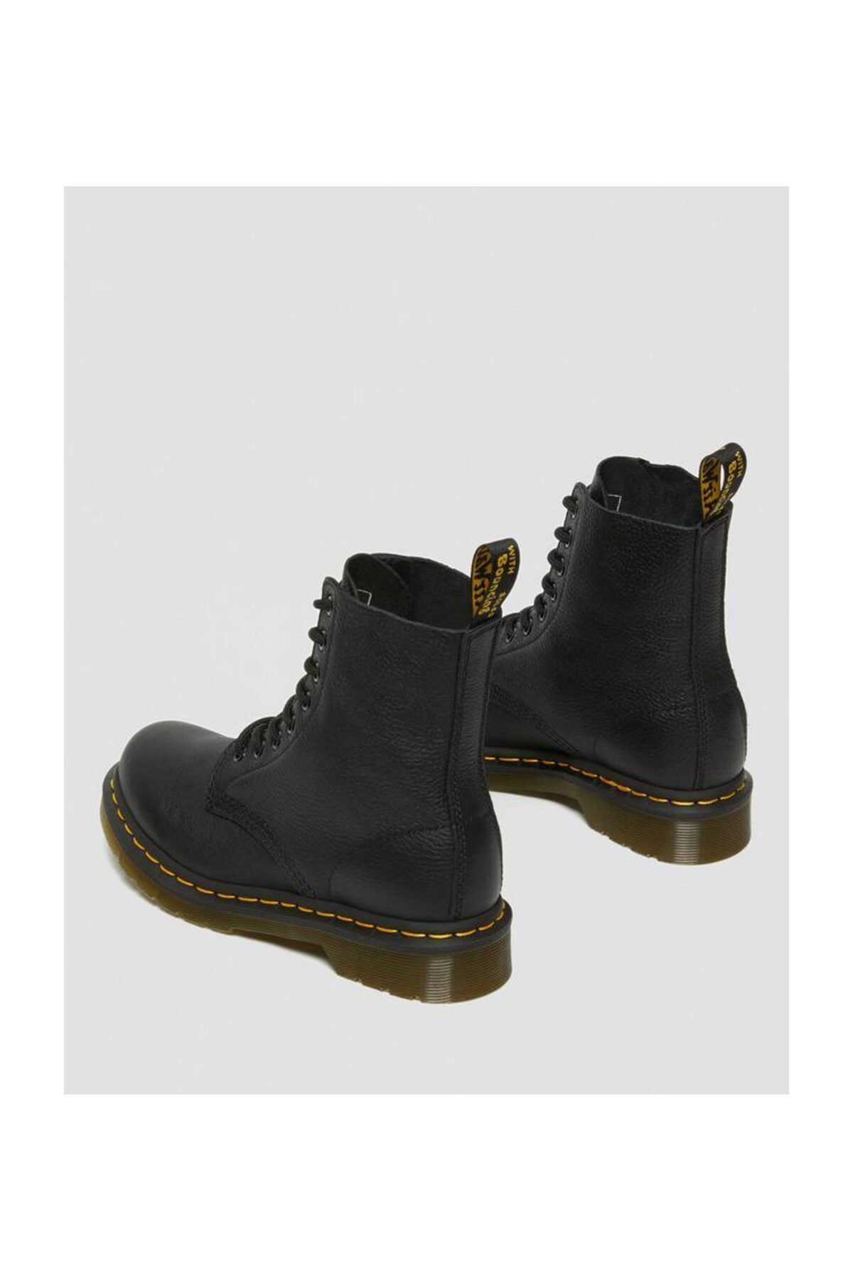 Dr. Martens-Cizme și cizme de damă din piele naturală neagră Pascal Virginia 2