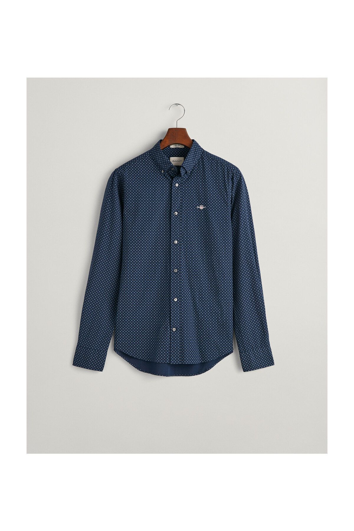 Gant-SLIM MICRO PRINT SHIRT 1