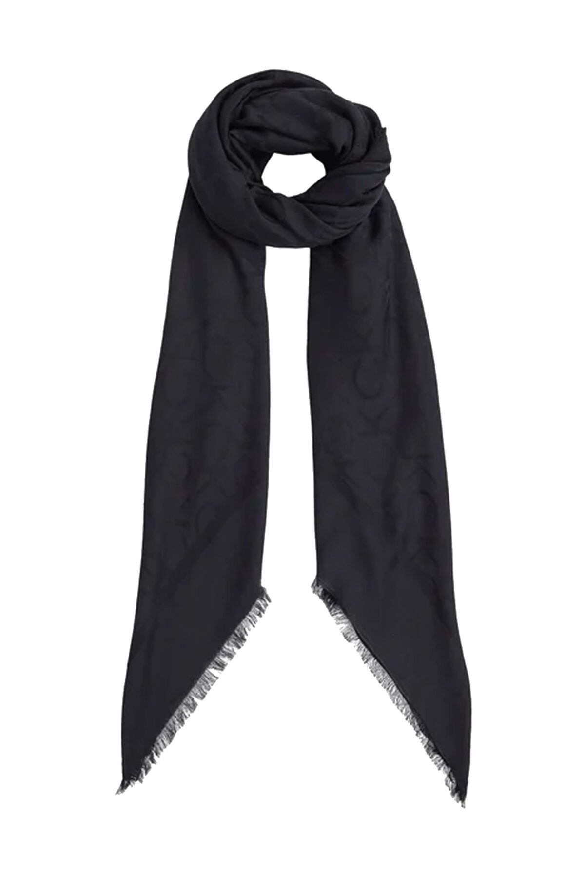 Calvin Klein Lśniący Żakardowy Monogram Kwadratowy - Single Dimension