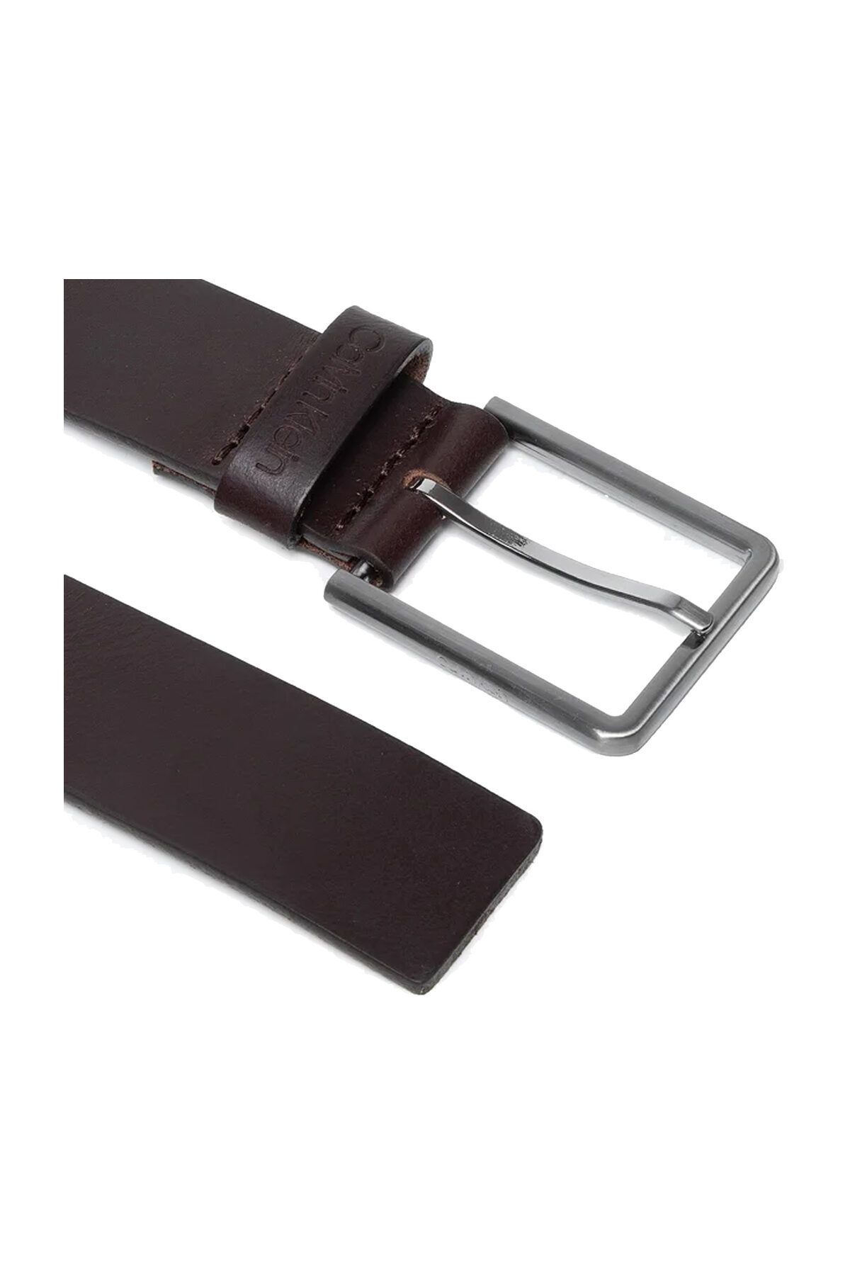 Calvin Klein-K50k505447 Hnědý pánský kožený pásek 2