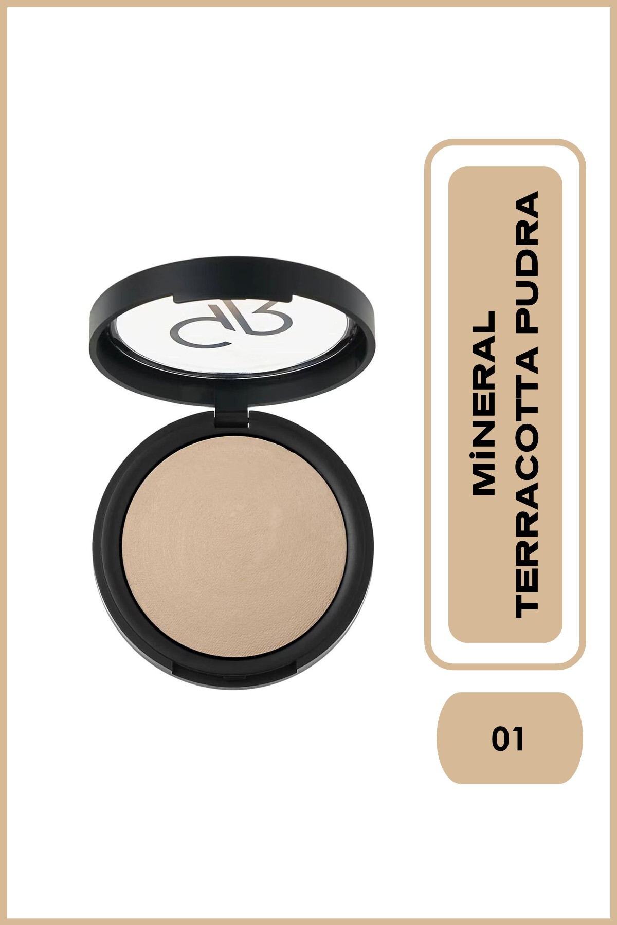 Golden Rose Mineral Terracotta Pudra No: 01