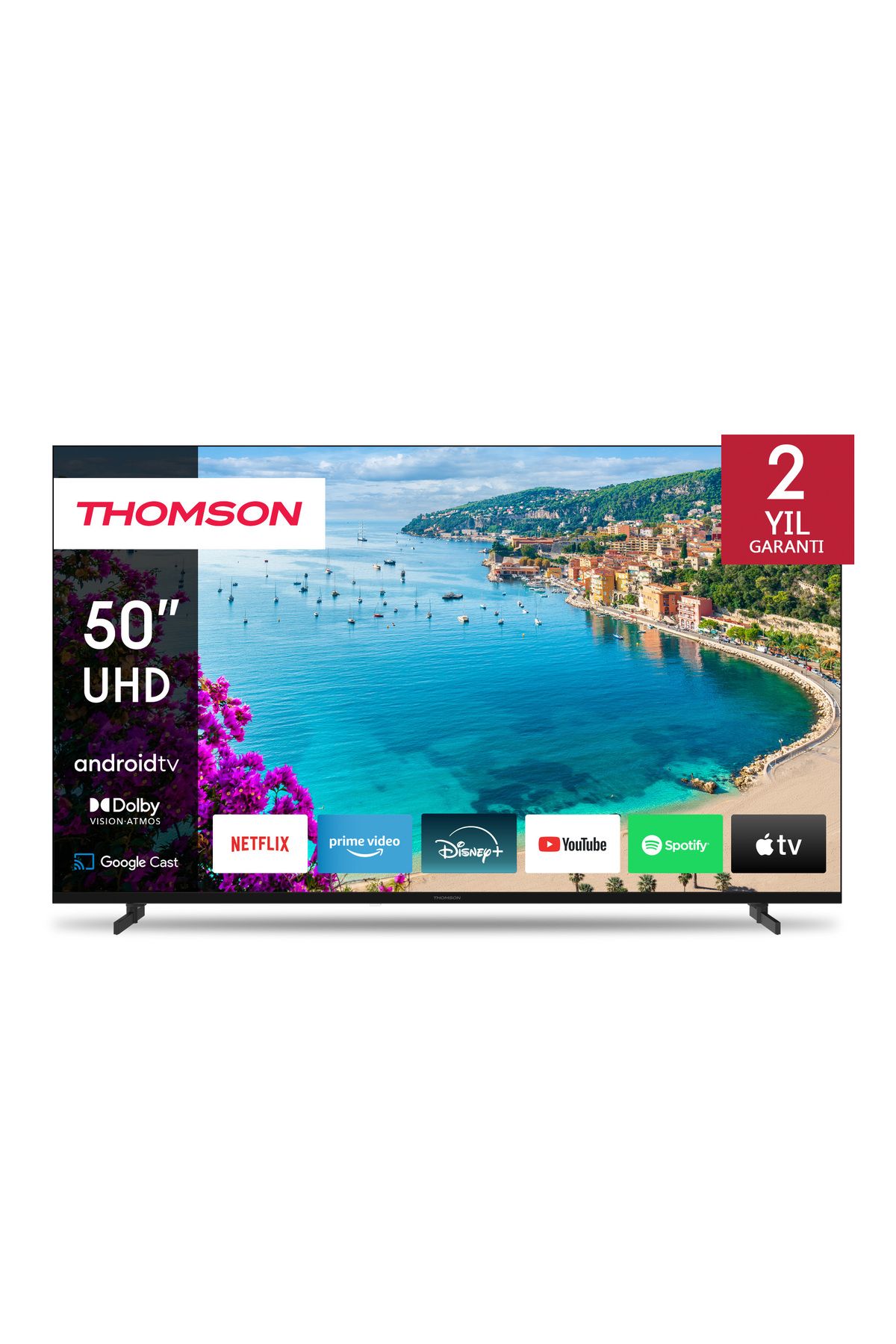 THOMSON 50UA5S13 50" 126 Ekran Uydu Alıcılı 4K Ultra HD Android LED TV