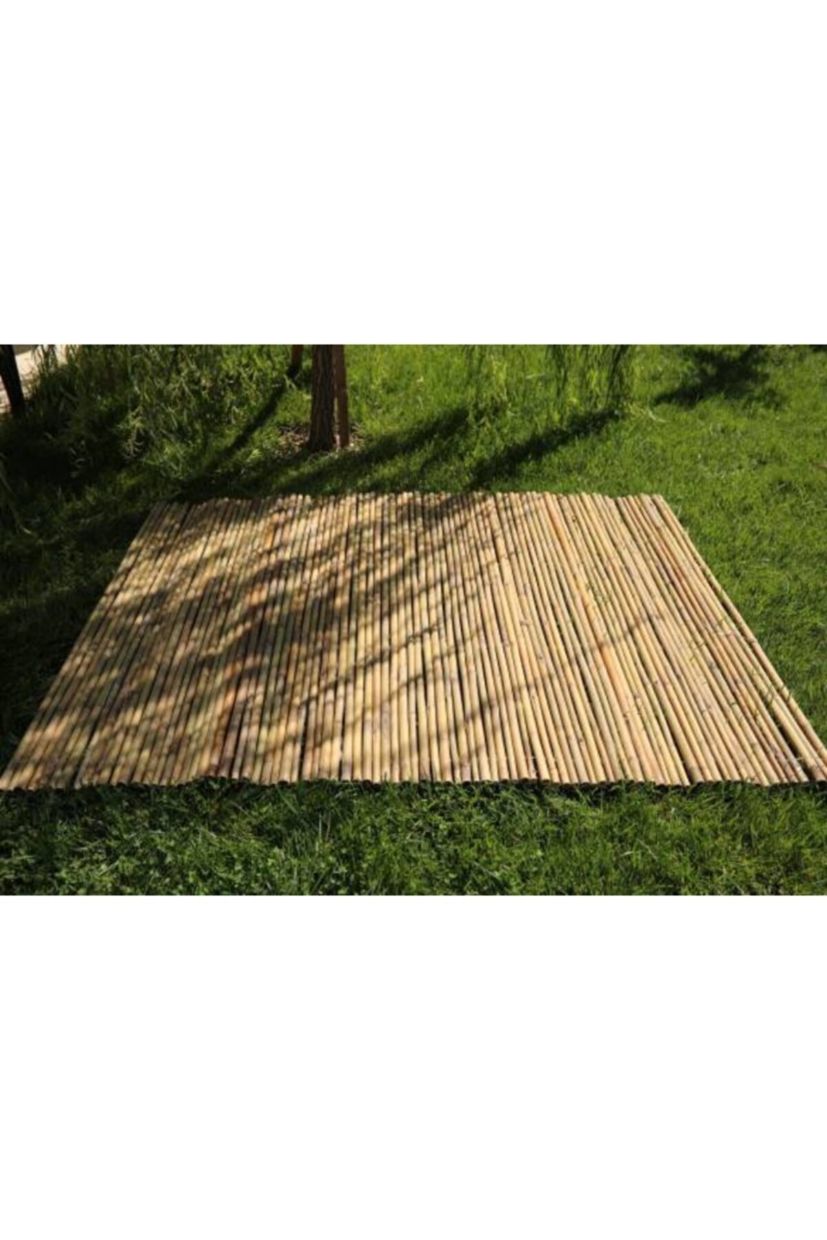 150 Cm X 200 Cm Gerçek Bambu Çit / Paravan 4
