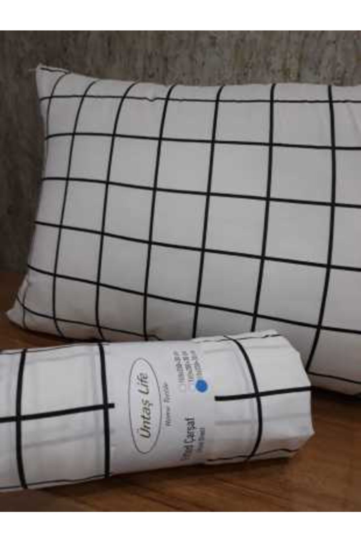 üntaş-Battal Double Elastic Sheet +2 Pillow Case Minikarobeyaz Ecmnikaro3 2
