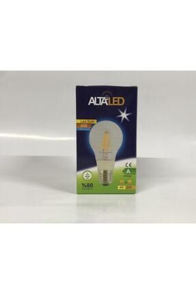 Altaled - 4w Dekoratif Led Ampul E27 Normal Duy Gün Işığı (3000K) altaled4wrstk