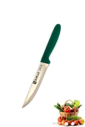 Sebze Meyve Bıçağı 20 cm Yeşil GTR-2705