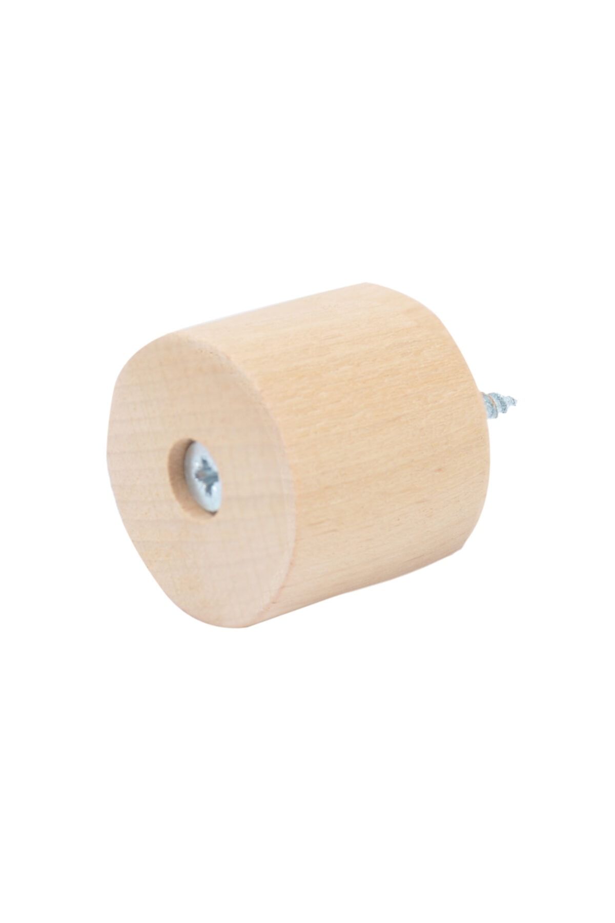 Masa Sandalye Mobilya Ünite Kanepe Koltuk Ahşap Ayak Yükseltici Boy 4 Cm Çap 4 Cm