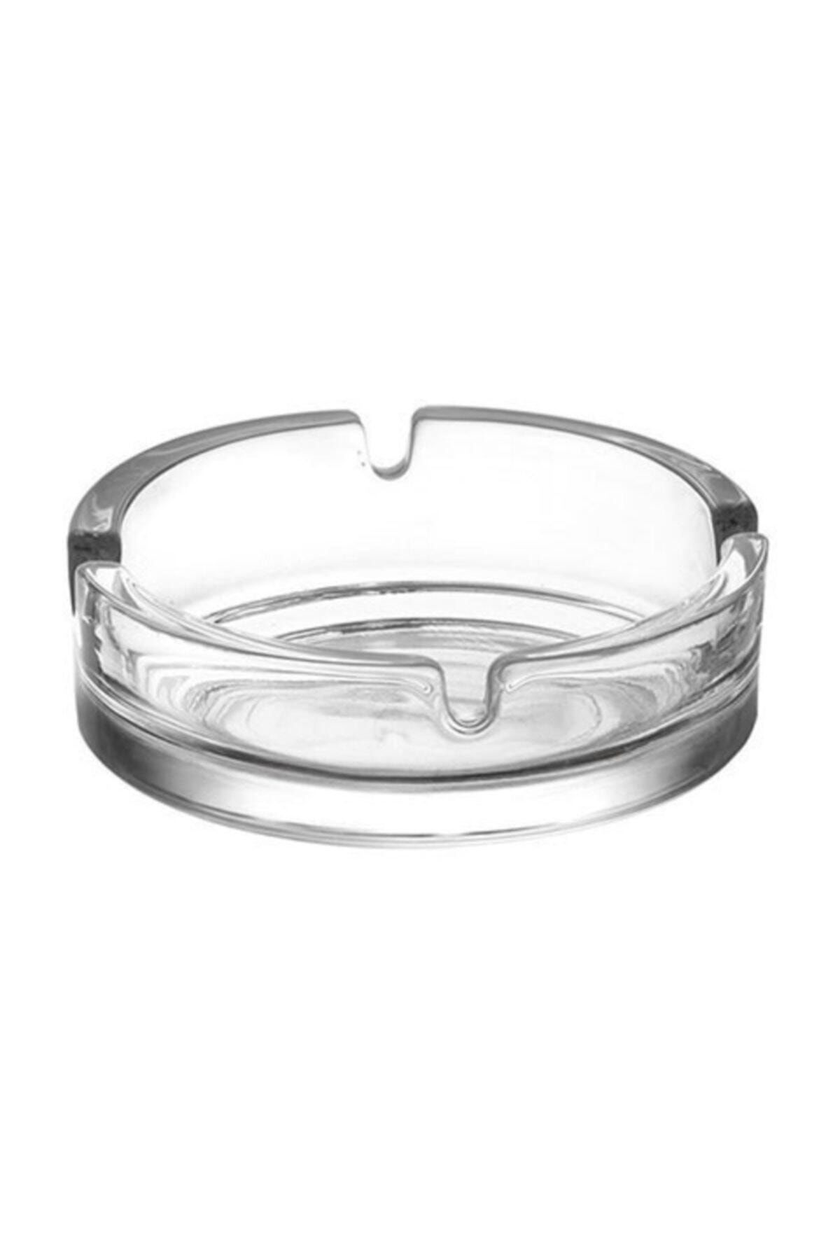 LAV-Glass Ashtray Plain 2 Pieces Kyf72 2