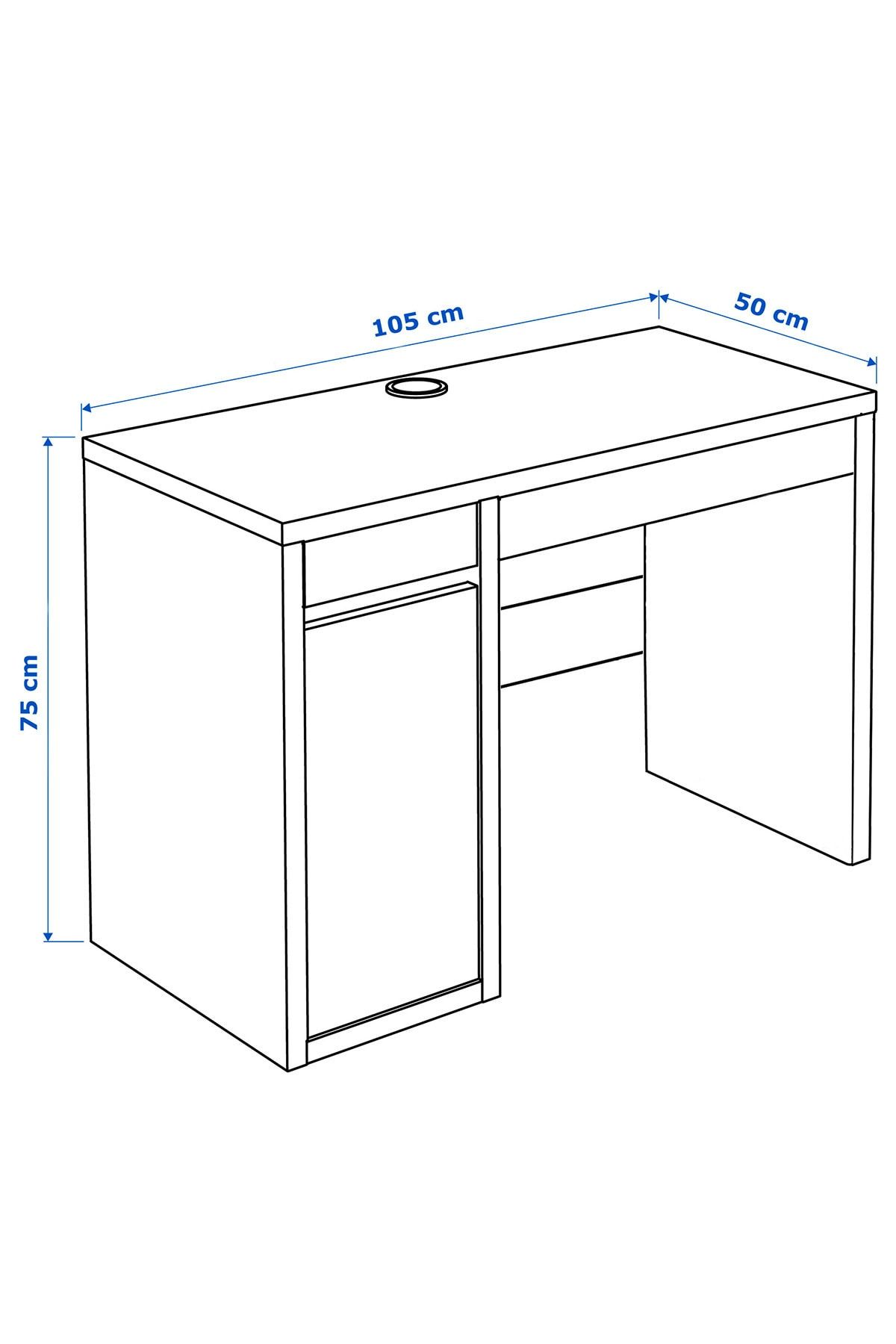 Micke микке письменный стол, белый105x50 см