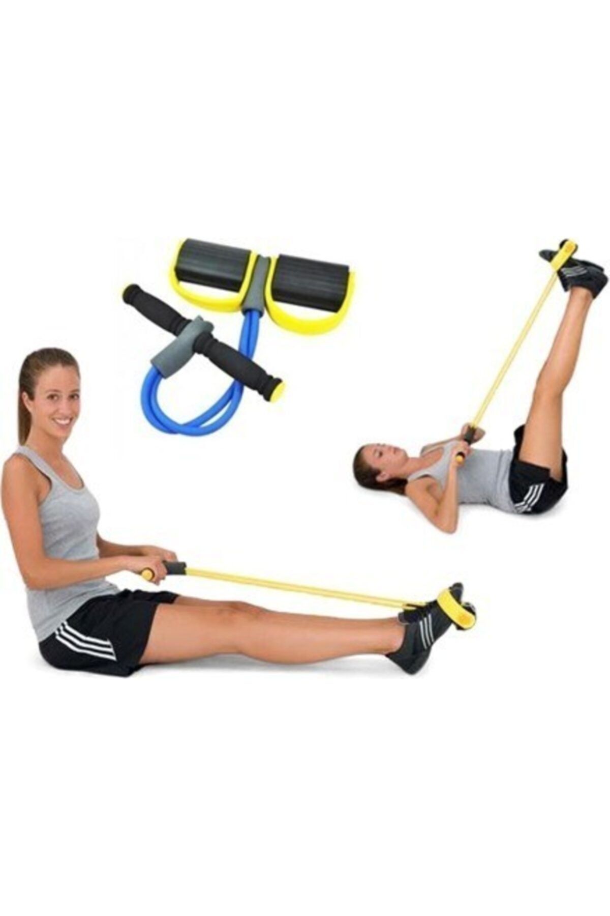 Vücut Şekillendirme Spor, Egzersiz Antreman Aleti Body Trimmer 4 Lastikli