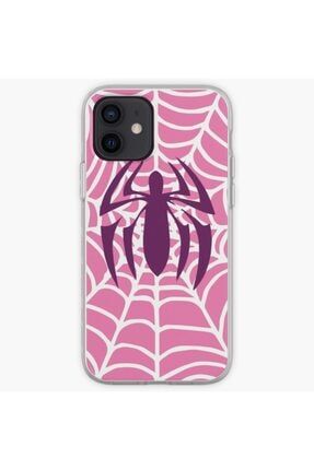 Iphone 11 Telefon Kılıfı Silikon Örümcek-gwen Dokuması 1000066881