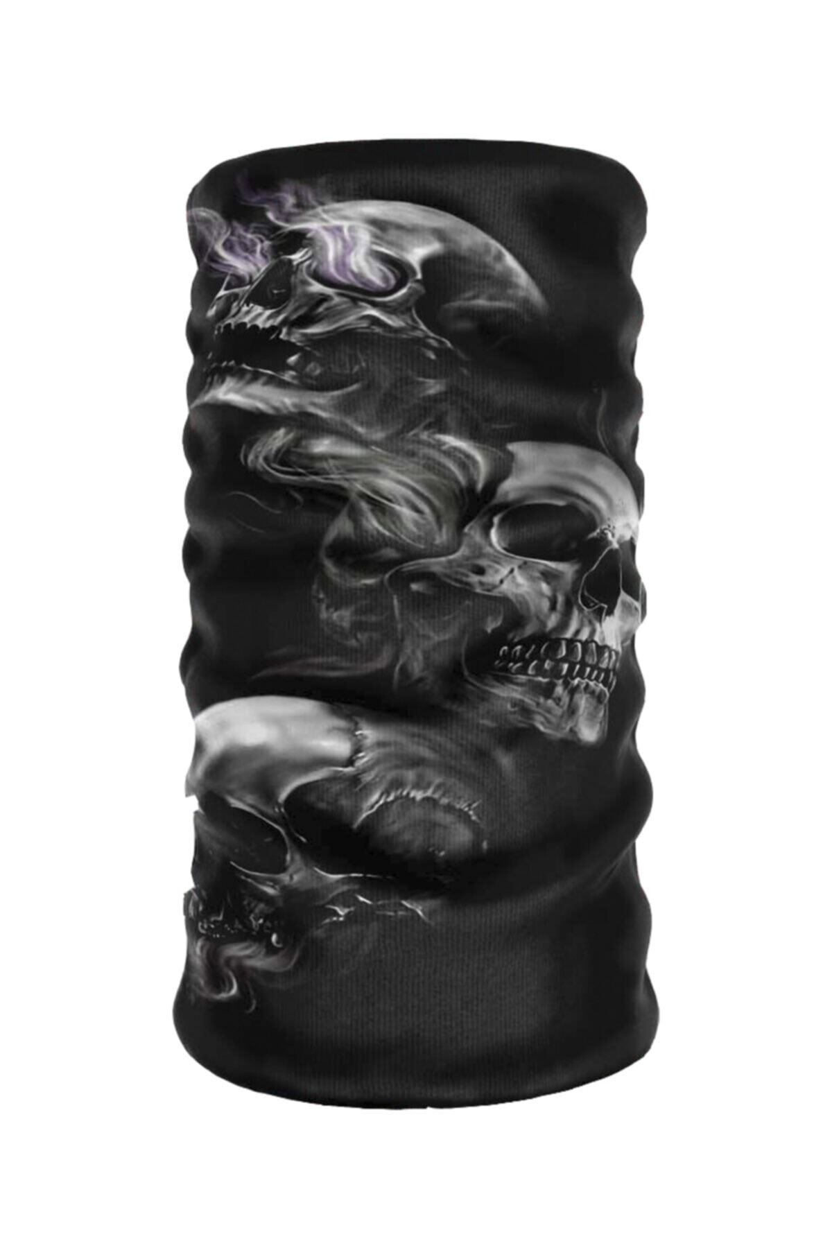 Bebo Store Extreme Spor Motor Ve Bisiklet Kullananlara Özel Desenli Buff Boyunluk Bandana Balaclava