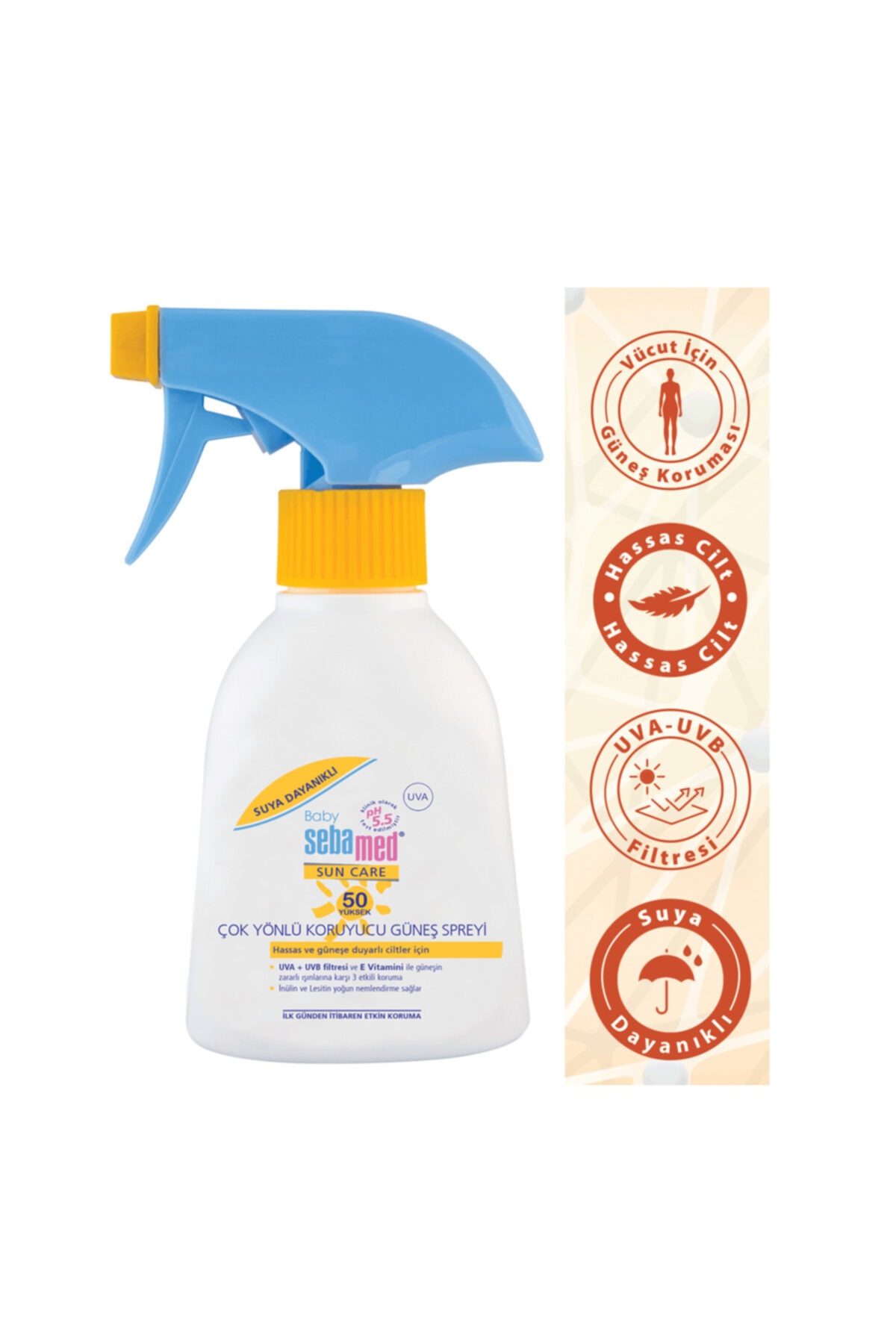 Sebamed Baby Sun Bebek Güneş Koruyucu Losyonu Spf50+ 200 ml fotoğrafı 3 (önizleme)