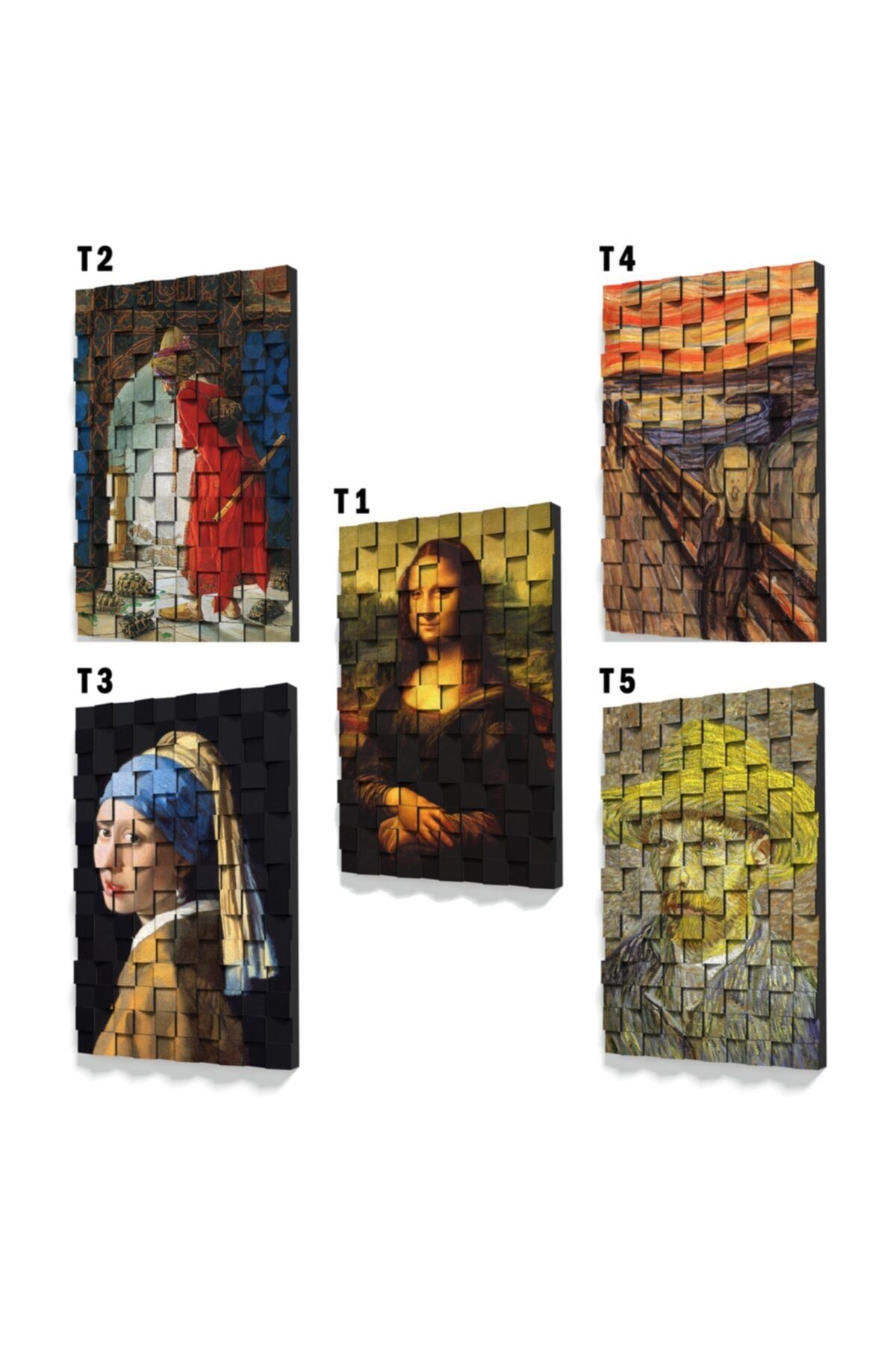 LAVA AKUSTİK-- Pixel Diffuser Acoustic Panel 3