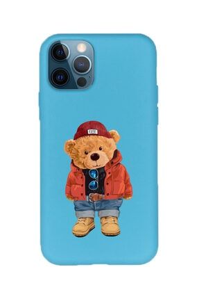 Iphone 12 Pro Teddy Bear Baskılı Lansman Kılıf KC039-12p