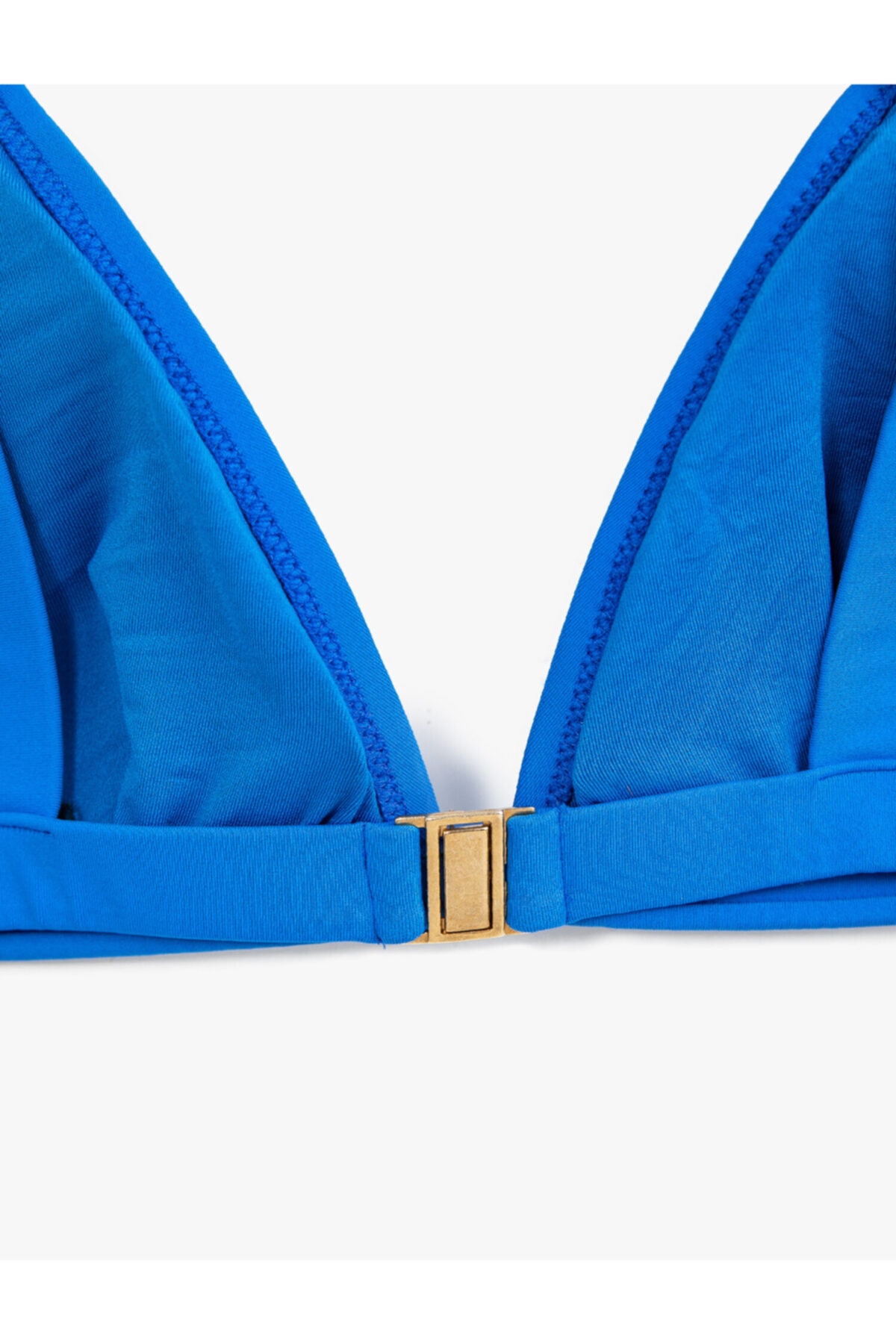 Koton Bikinioberteil Blau Unifarben Fast ausverkauft ER9232