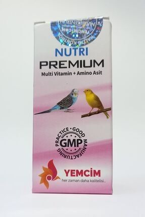 Premium Muhabbet Kuşu Ve Kanarya Için Vitamin Ve Amino Asit Takviyesi 50ml 8258493