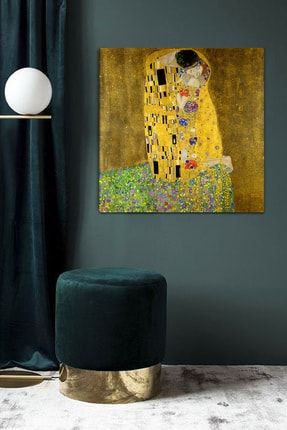 The Kiss Gustav Klimt Kanvas Tablo THEKISSKLIMT