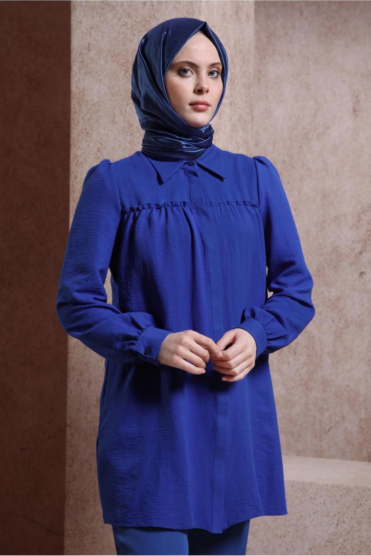 تونیک یقه پیراهن 44489 Alvina