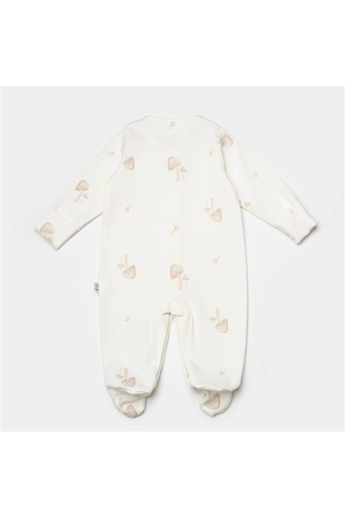 Genel Markalar Bibaby Biorganic Sweet Lady Bebek Tulum 60794 Light Beige
