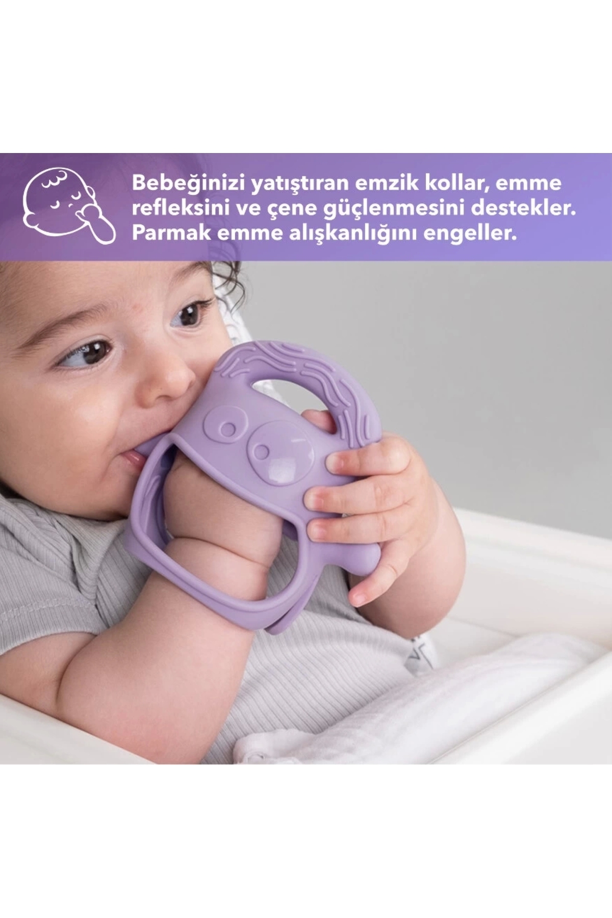 Mochi Diş Kaşıyıcı Gri fotoğrafı 7 (önizleme)