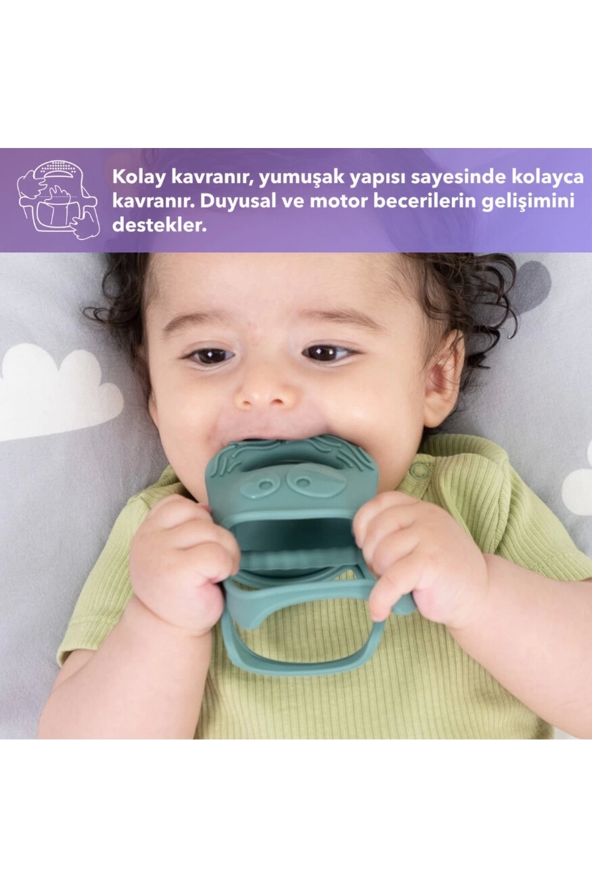 Mochi Diş Kaşıyıcı Gri fotoğrafı 6 (önizleme)