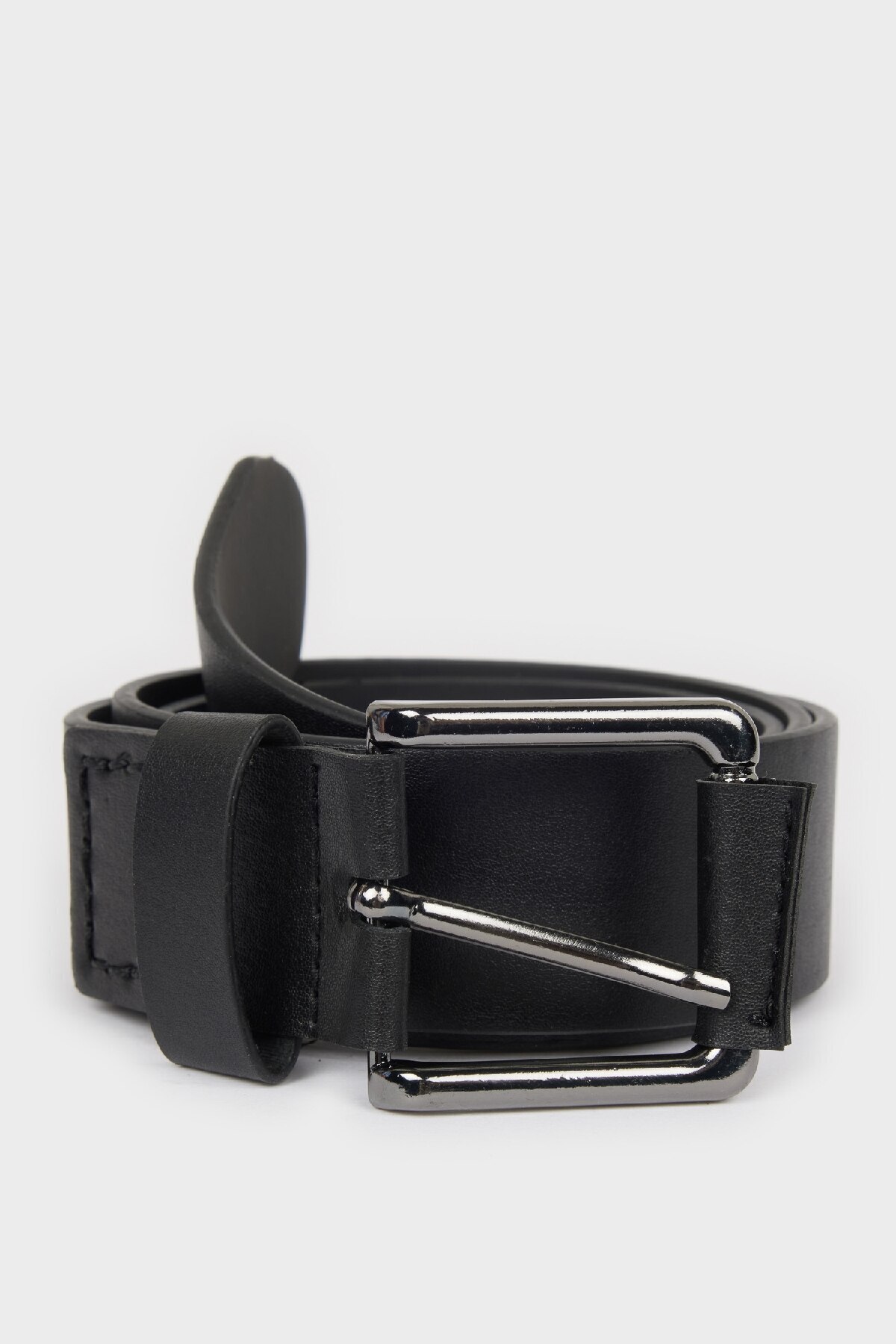 دفاکتو کمربند جین چرم مصنوعی مردانه D3286AXNS