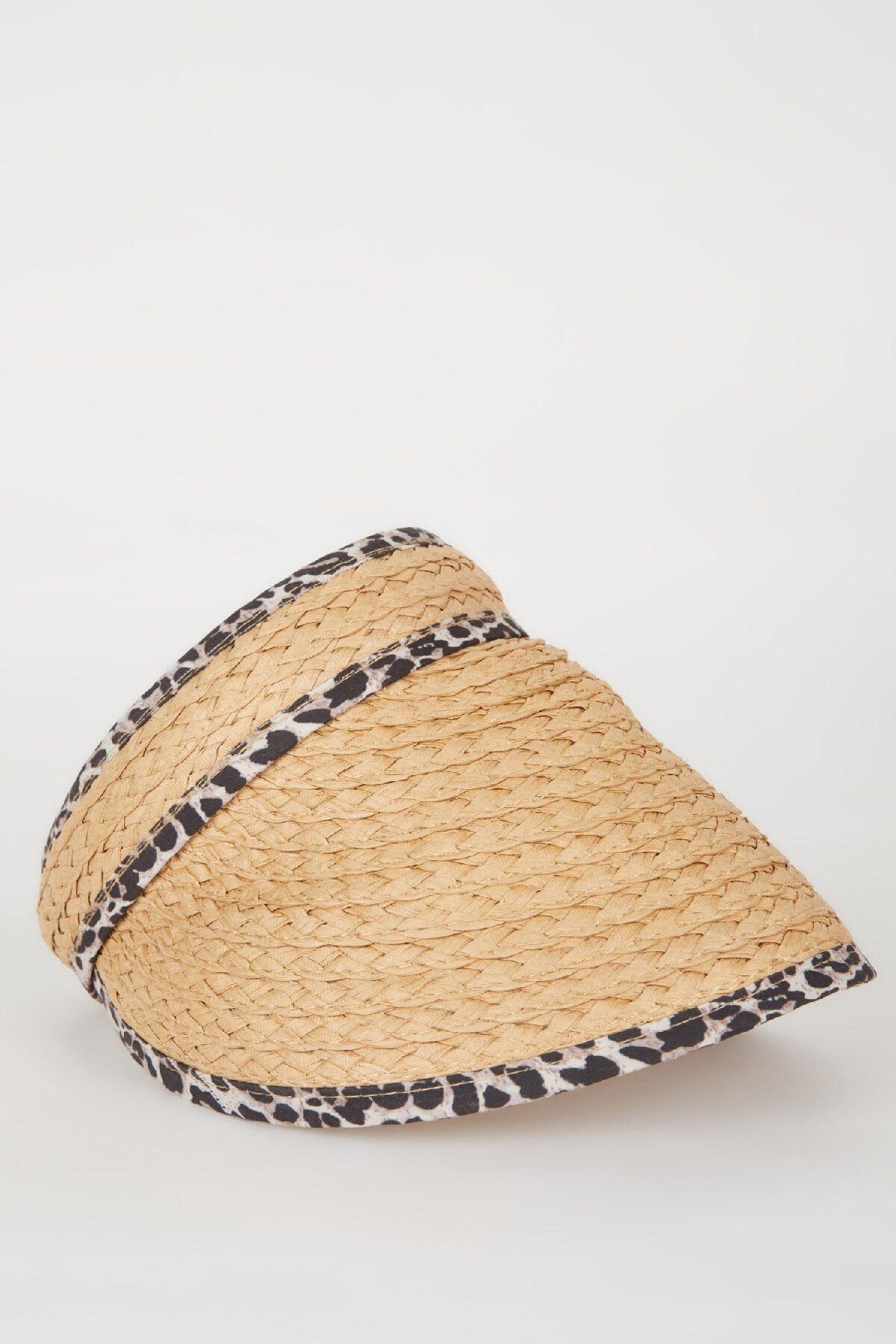 DeFacto-Damen-Strohhut mit Leopardenmuster – T8445AZ24SM 3