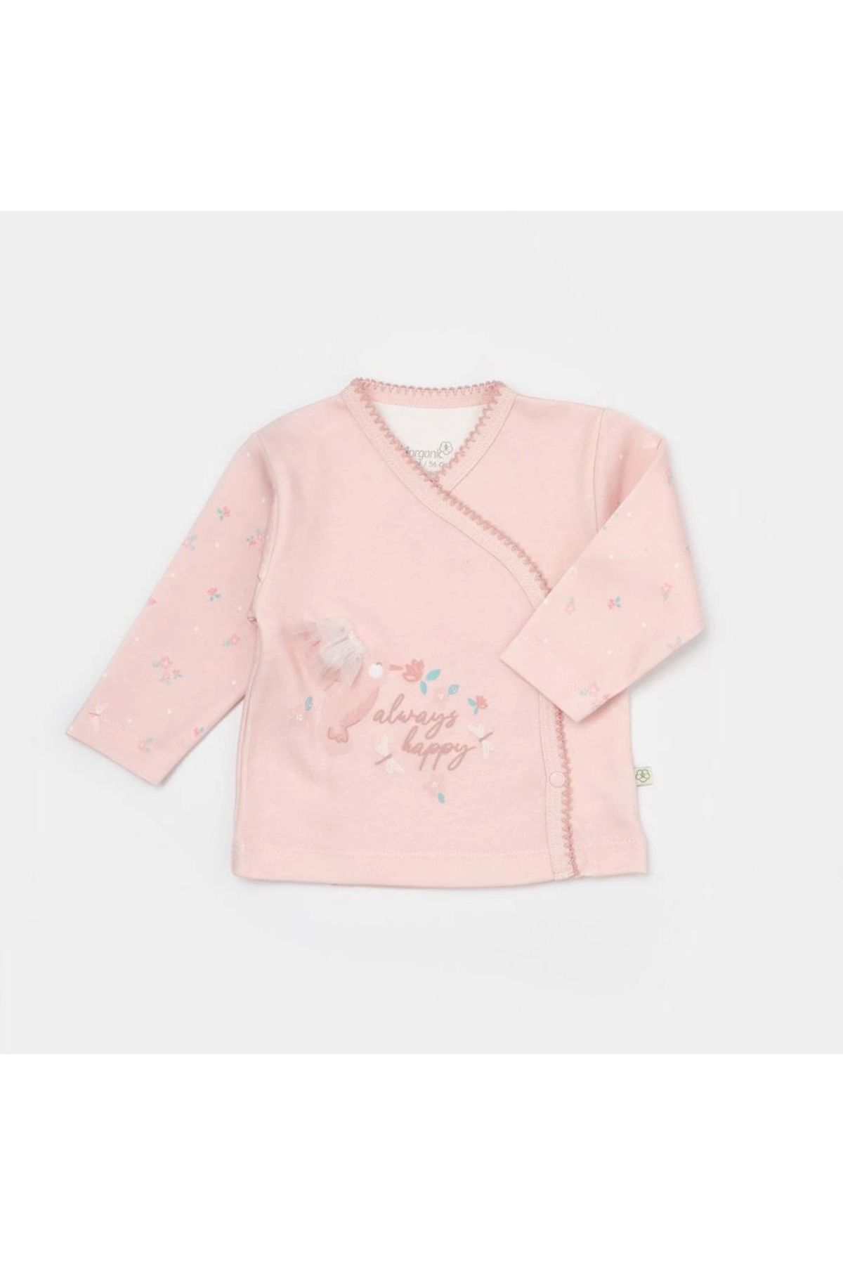 Bibaby Biorganic Always Happy 5'Li Hastane Çıkış Seti 62343 Gül Kurusu Mint