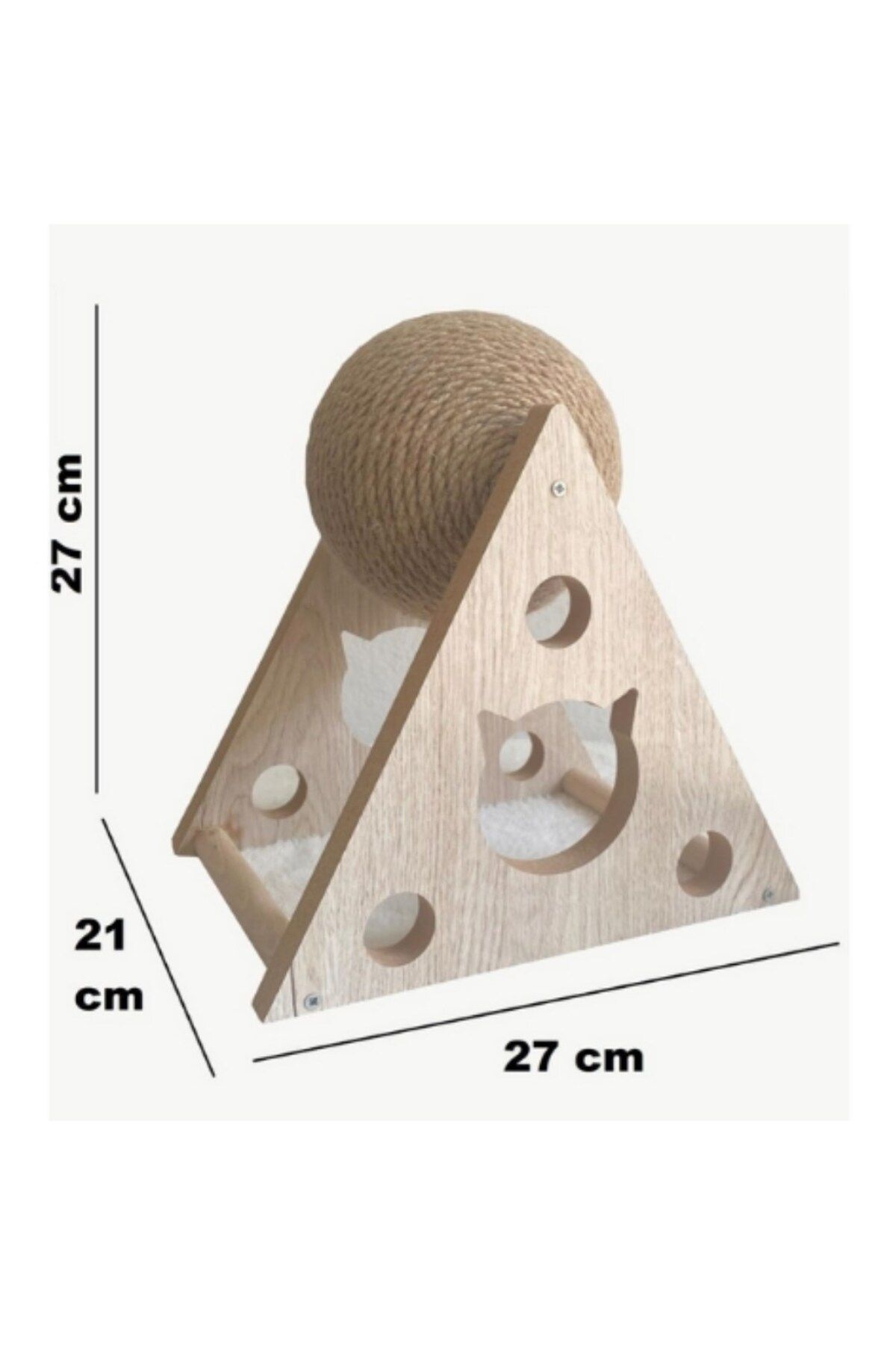 Reyo-Pet Triangle Bulk Cat Scratch 3