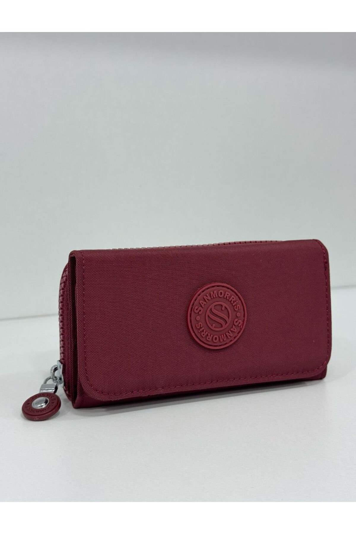 Sanmorris-Zippered Card Wallet, Multi-Compartment and Srg 1
