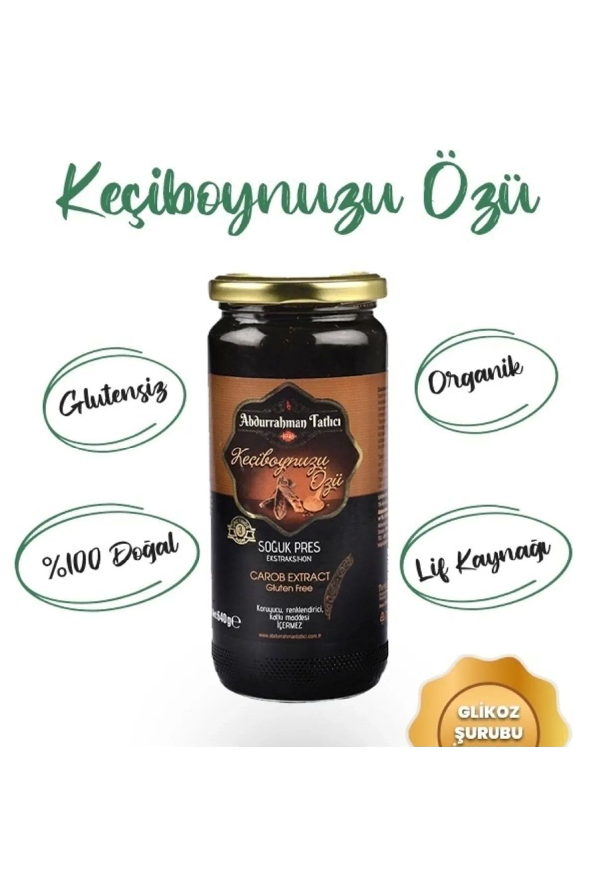 Abdurrahman Tatlıcı Abdurrahman Tatlıcı Keçiboynuzu Özü 640 Gr
