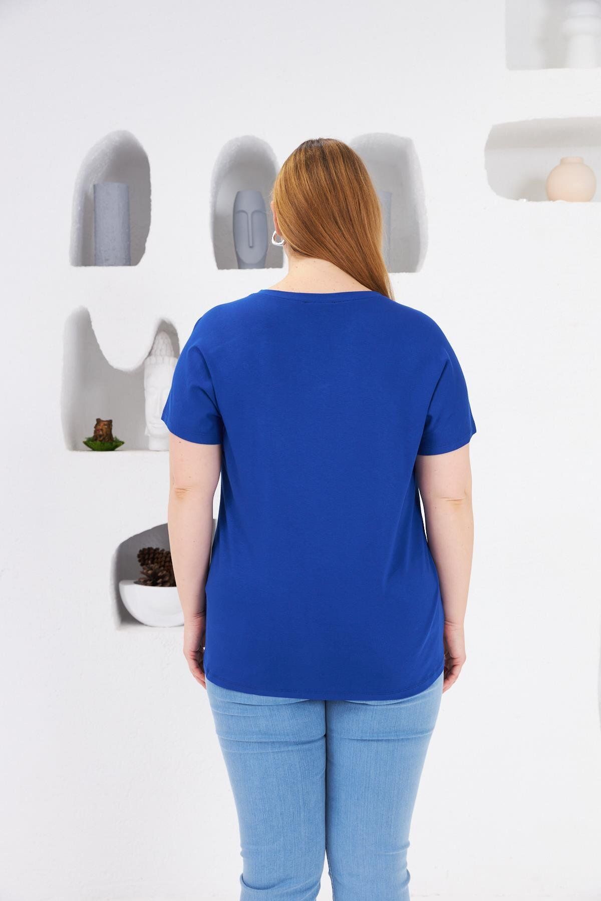 RMG-Oversized T-Shirt - Star Stone Print 5