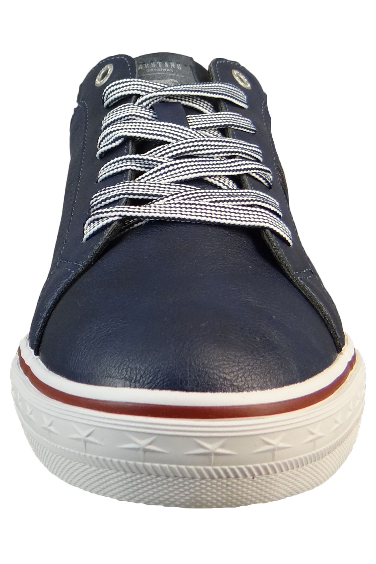 Mustang-Herren Low Sneaker Low Top 4147309 Blau 820 Navy Kunstleder 6