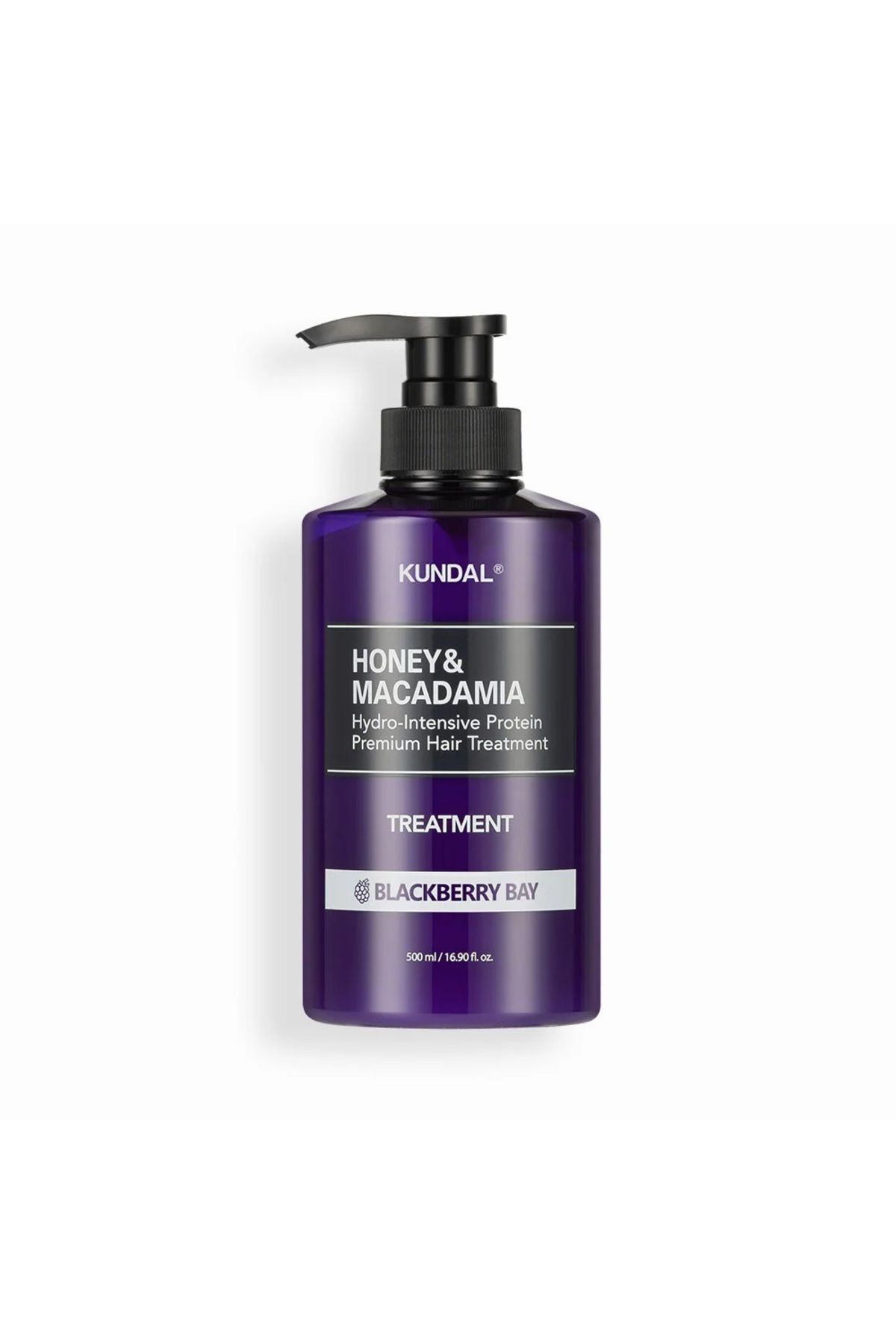 Kundal-Honey and Macadamia Hydro-Intensive Protein Premium Hair Treatment Blackberry Bay 500 mL 1