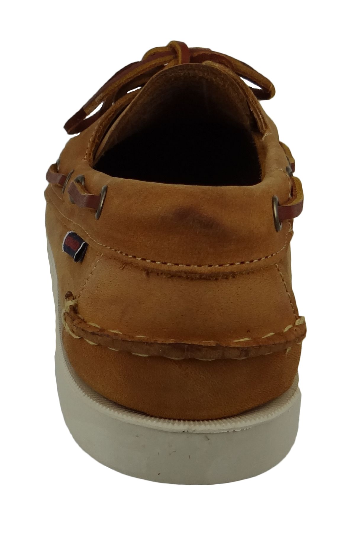 Sebago-Portland Crazy Horse 70015H0 Herren Halbschuhe Segel-/Bootsschuhe Leder Braun 912 Brown Tan 4