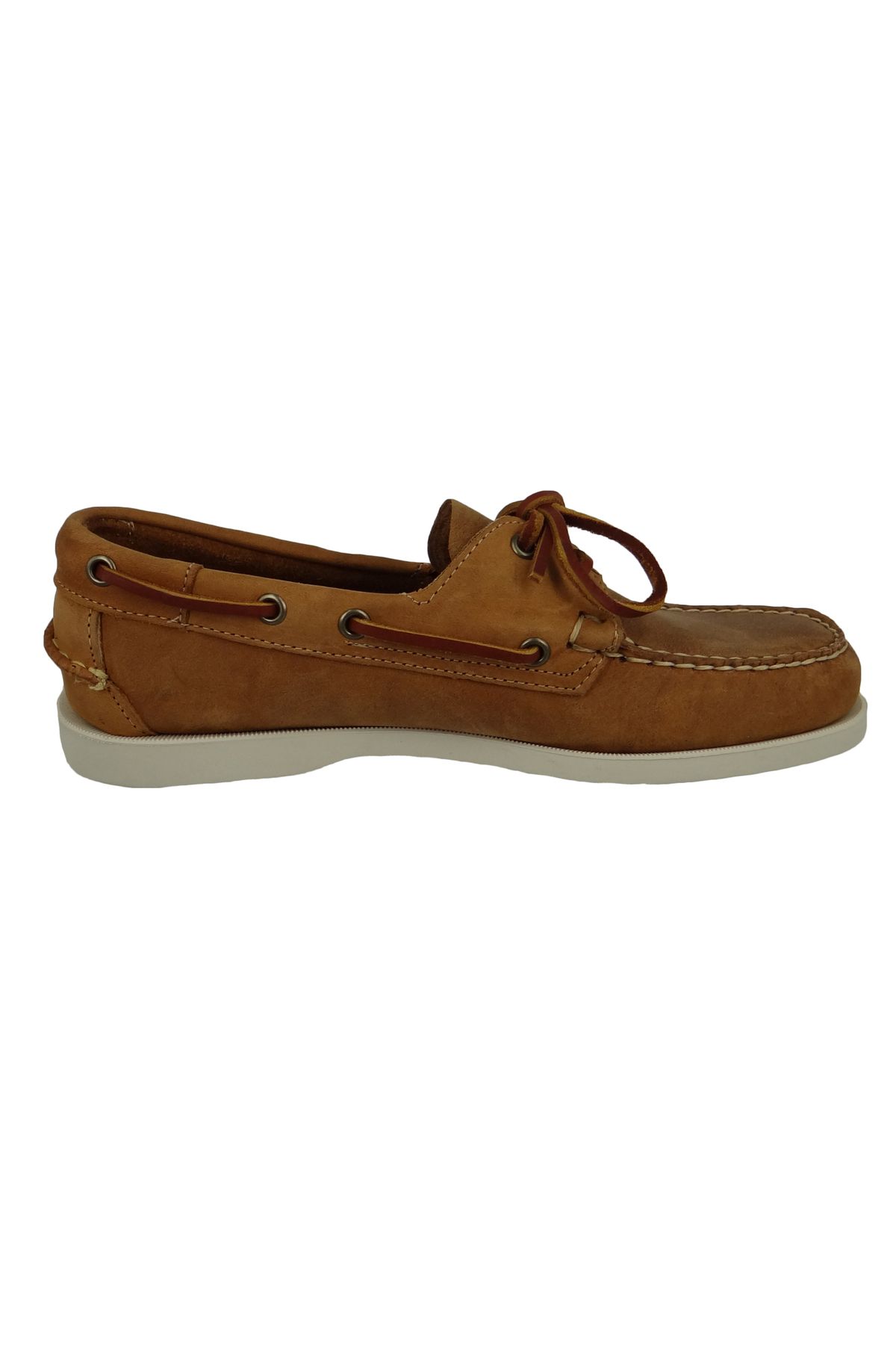 Sebago-Portland Crazy Horse 70015H0 Herren Halbschuhe Segel-/Bootsschuhe Leder Braun 912 Brown Tan 5
