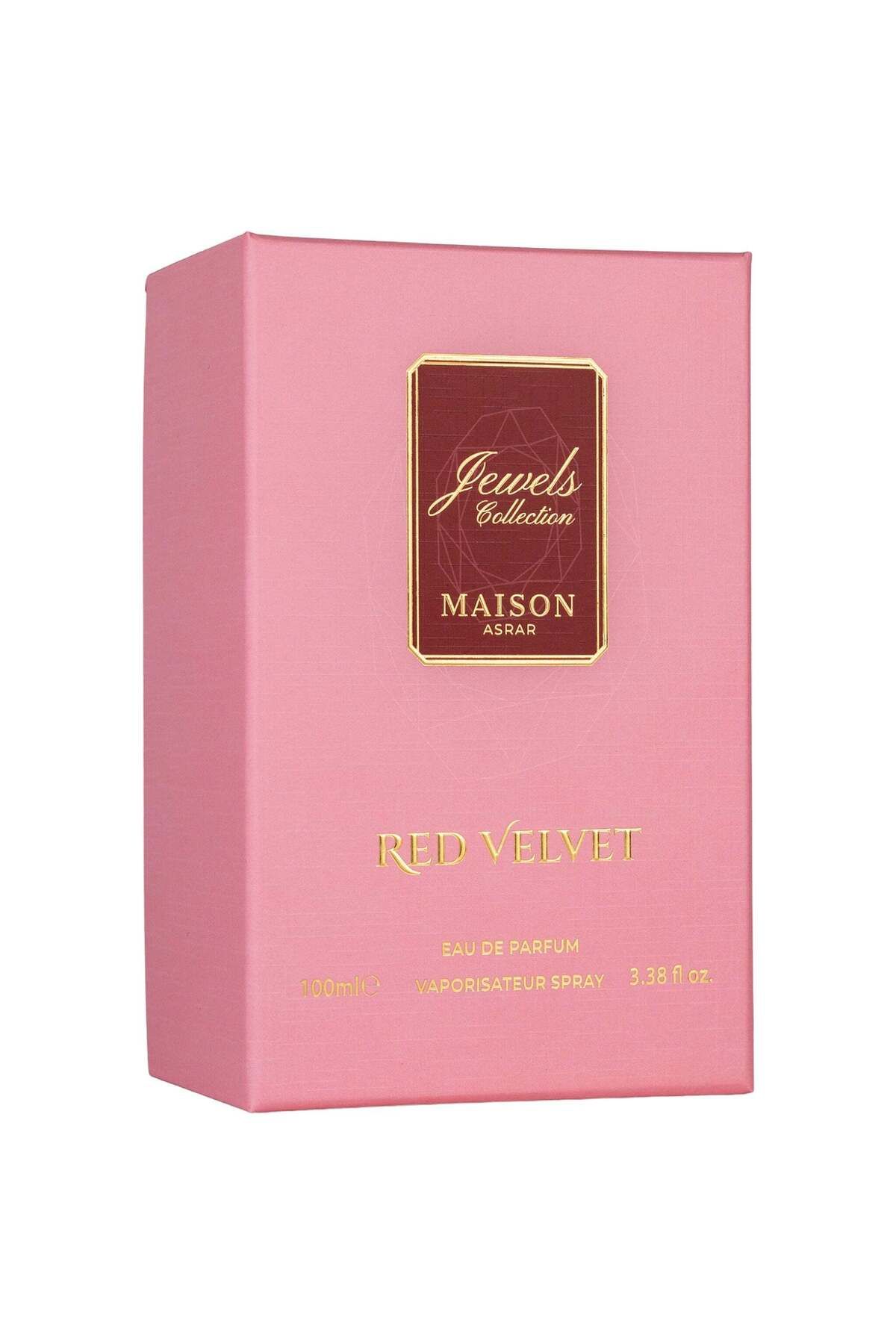 Maison Asrar-Red Velvet by Maison Asrar 100ml - Parfum arabesc original import Dubai inspirat din Burberry Her 3