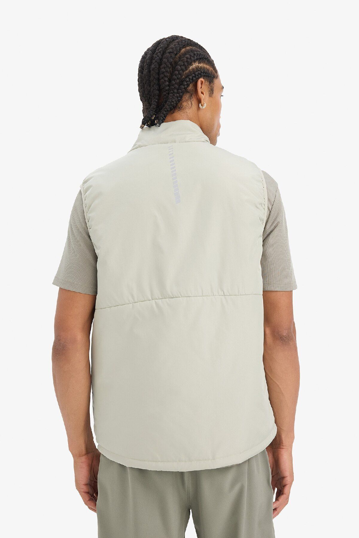 DeFacto-Defactofit Regular Fit Woven Vest D6177Ax25Sp 8