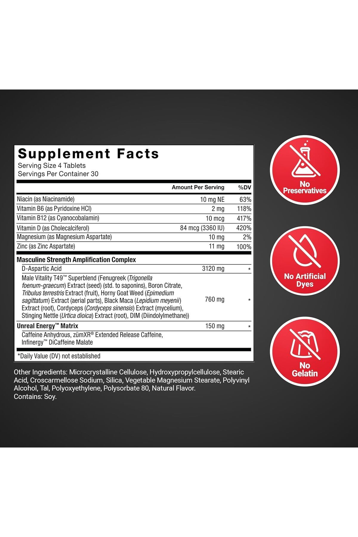 force factor-Test X180 Boost 9-in-1 Testosterone Support for Men 120 Capsules 5