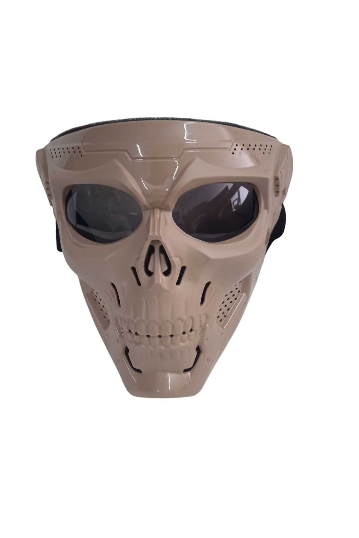SEÇ motorsiklet maske Jet Maske kuru kafa maske hellowen maske