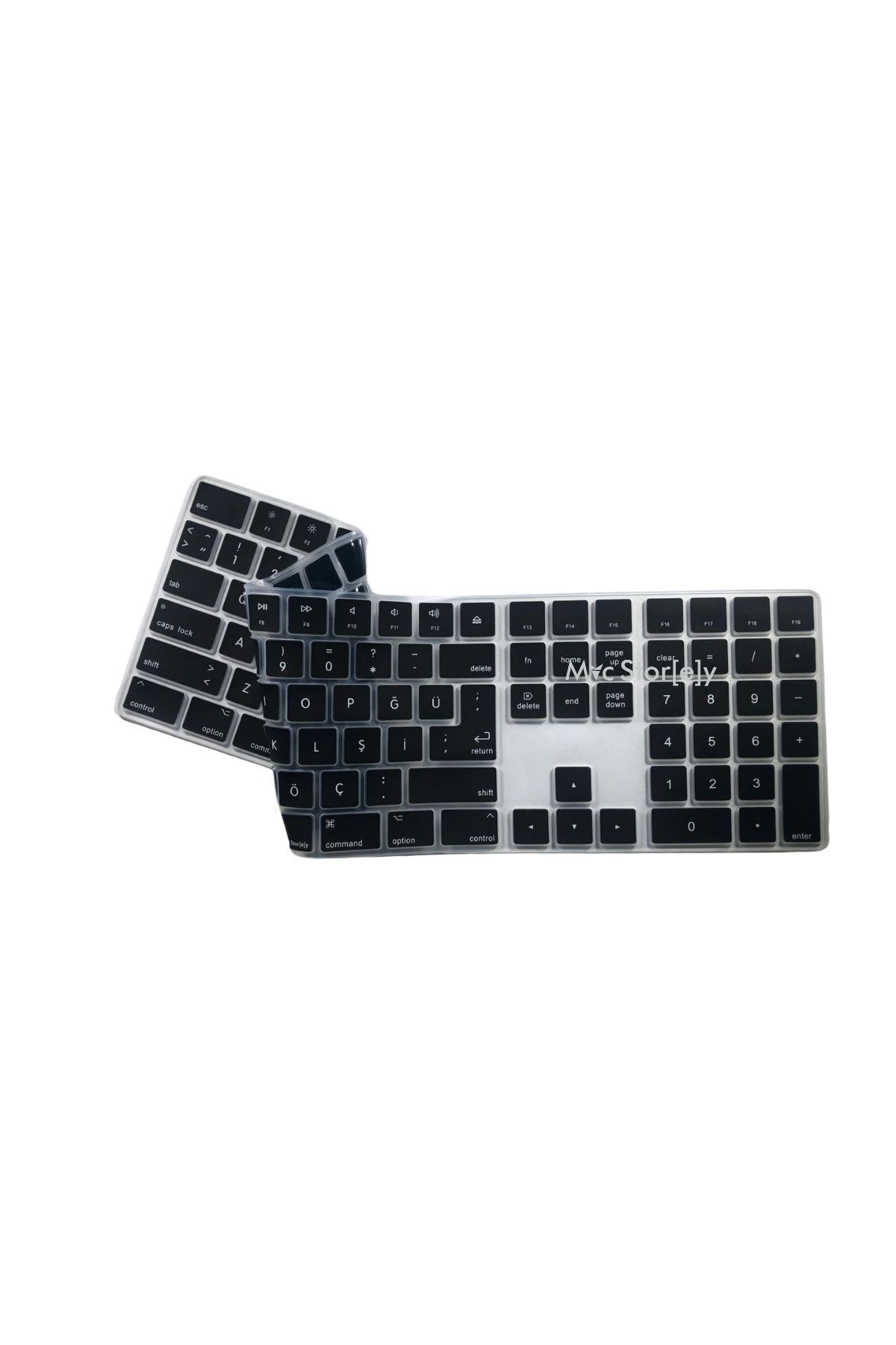 Mcstorey-Apple Magic Keyboard 2 Protector A1843 Hermine with Turkish Q Head Uk-Us Compatibility 5