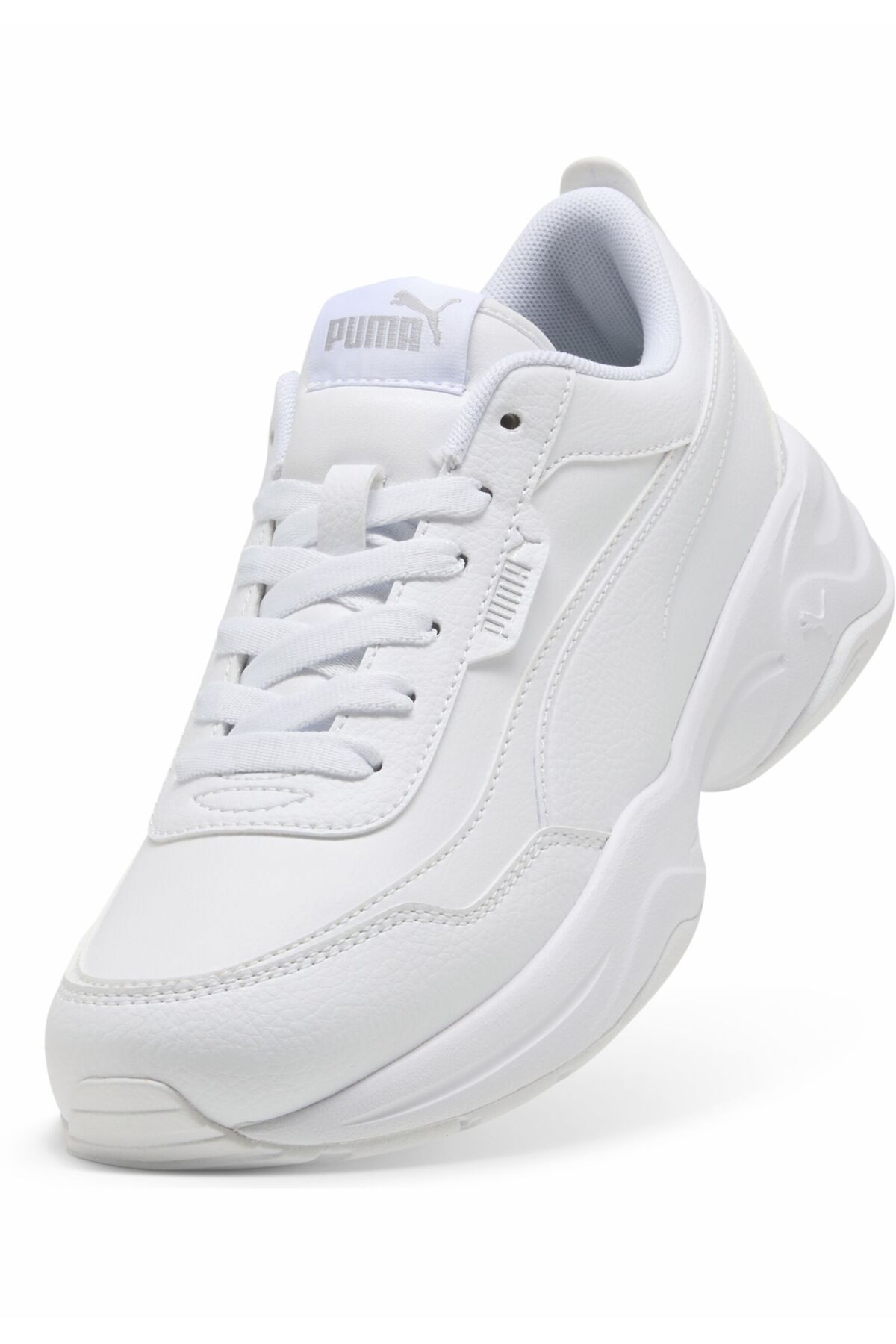 Puma-Cilia Mode Damen Weiß Freizeitschuhe 37112502 7