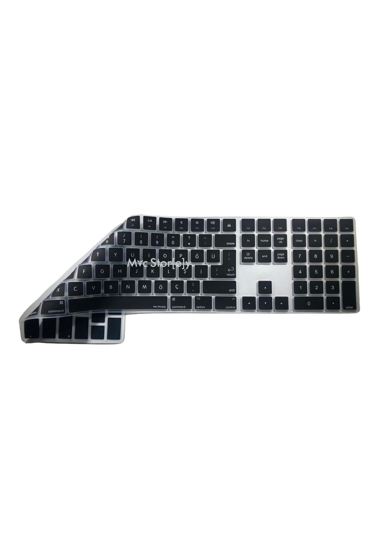 Mcstorey-Apple Magic Keyboard 2 Protector A1843 Hermine with Turkish Q Head Uk-Us Compatibility 1