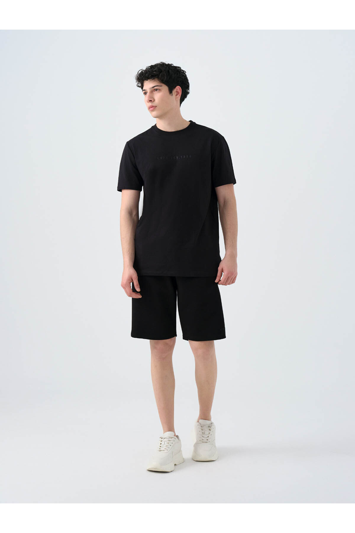 Loft-Ανδρικό σορτς Regular Fit Μαύρο LF2039978 1