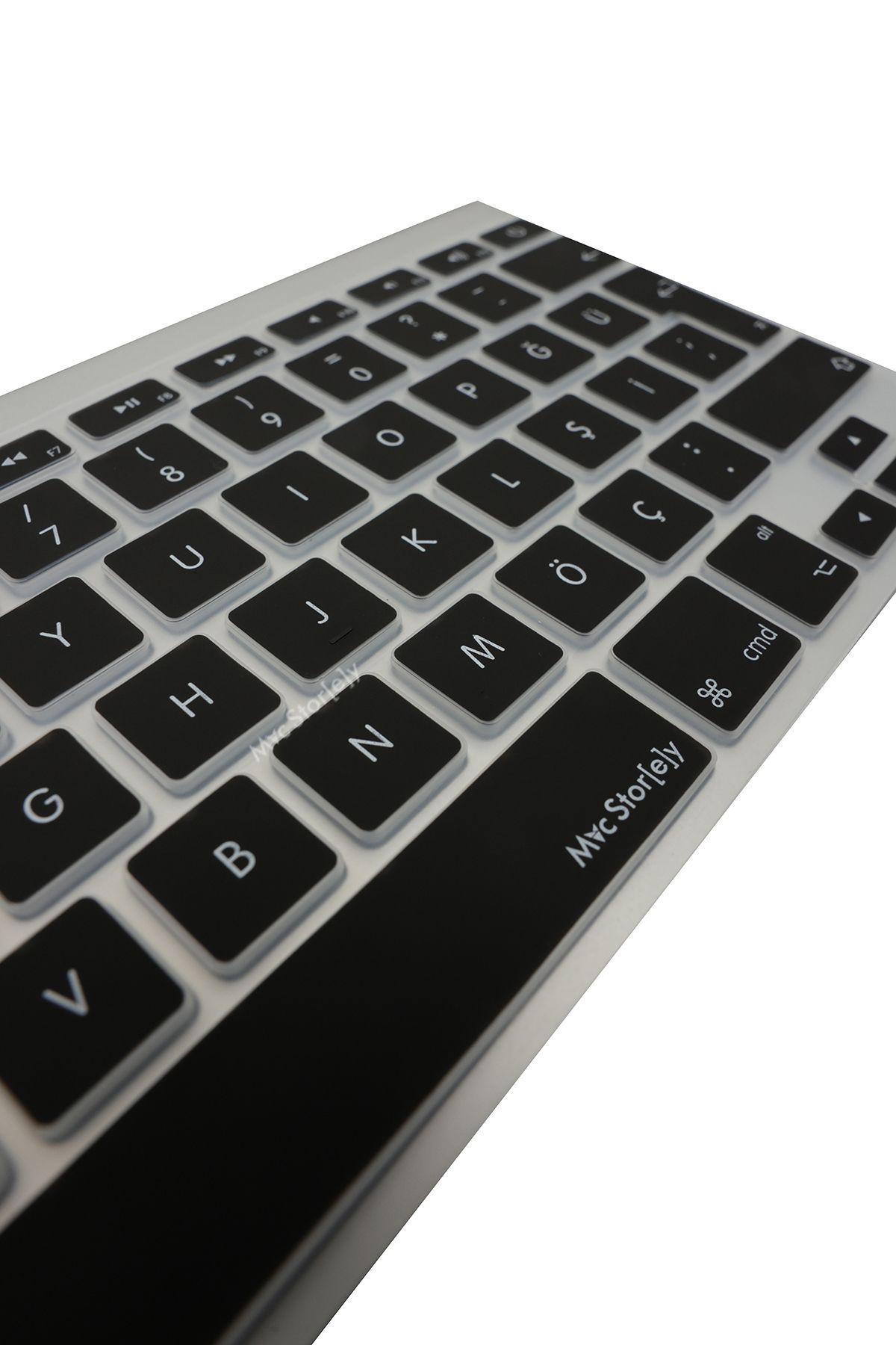 Mcstorey-Apple Magic Keyboard Protective Case Fits Turkish Q Printed Silicone A1314 A1242 4