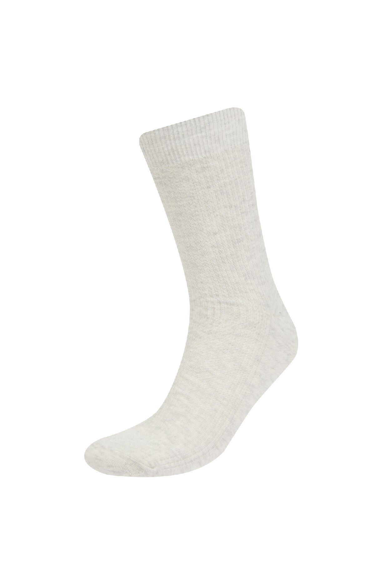 DeFacto-Men's Comfortable Elastic 5-Piece Cotton Long Socks D9673Axns 6