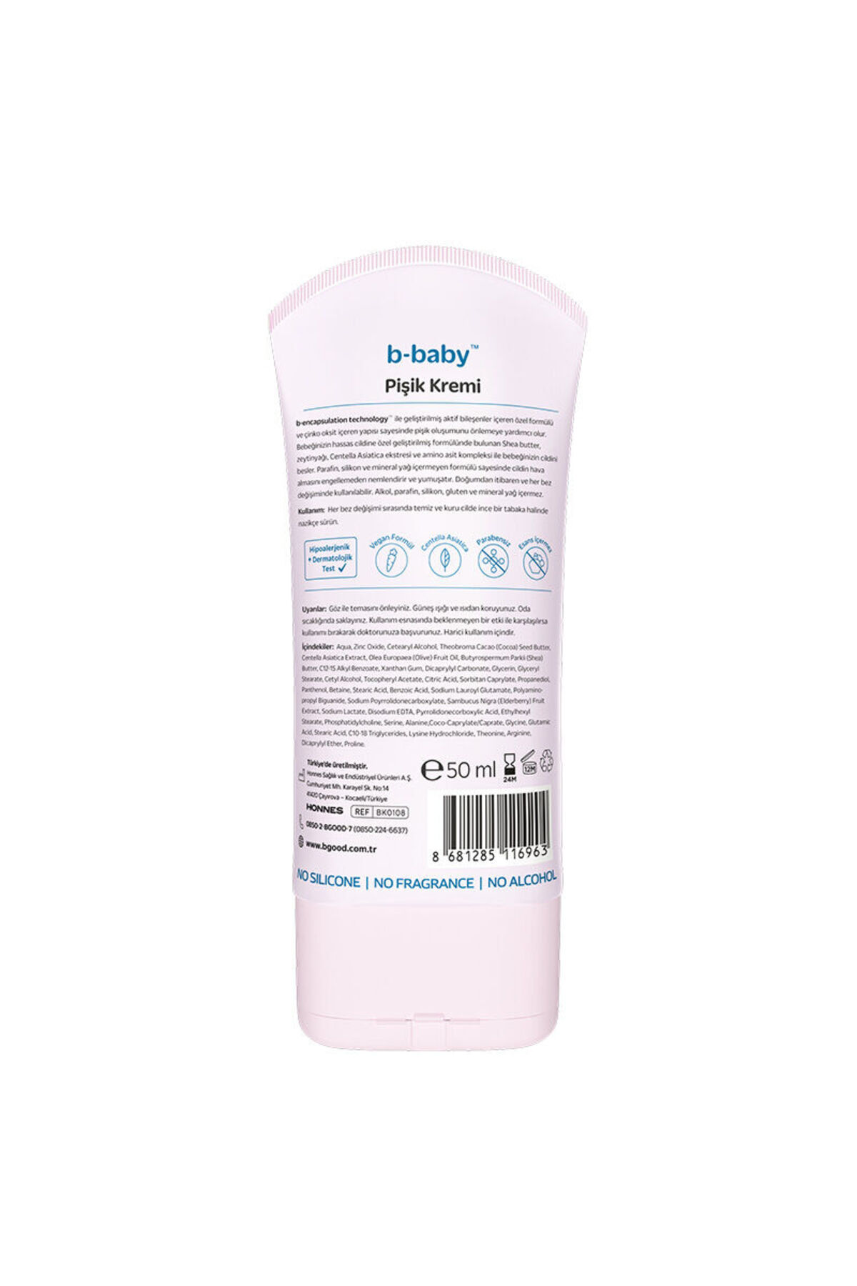 b-good care b-good b-baby Pişik Kremi 50 ml fotoğrafı 2 (önizleme)